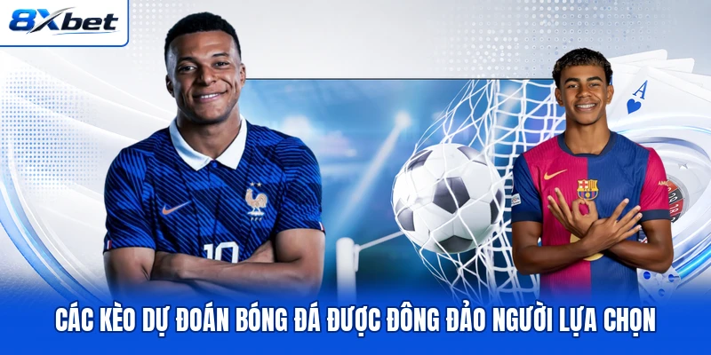 Các kèo dự đoán bóng đá được đông đảo người lựa chọn
